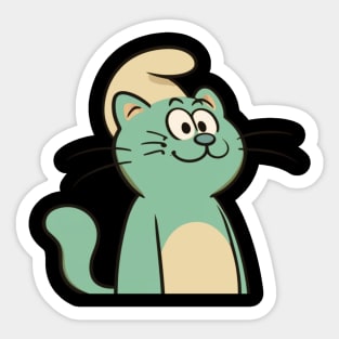 Smurf Cat Sticker